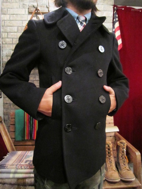 U.S.NAVY 40\'s P-COAT & 70\'s G-1 JK ご紹介!_f0191324_1010471.jpg
