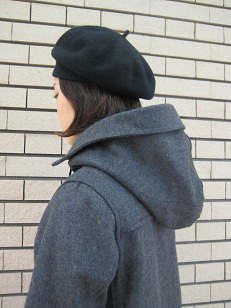 ARMEN MELTON HOODED COAT ウールメルトン モッズコート