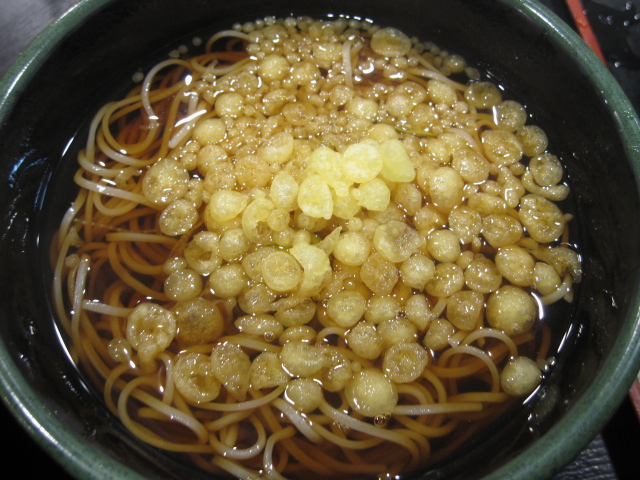 11/14夜勤明け ゆで太郎「朝定食A¥340+生ビール¥180」@八王子_b0042308_834466.jpg