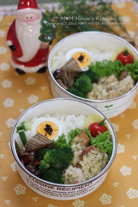 チキンの味噌タルタル焼き　☆今日のお弁当♪_c0139375_1026442.jpg