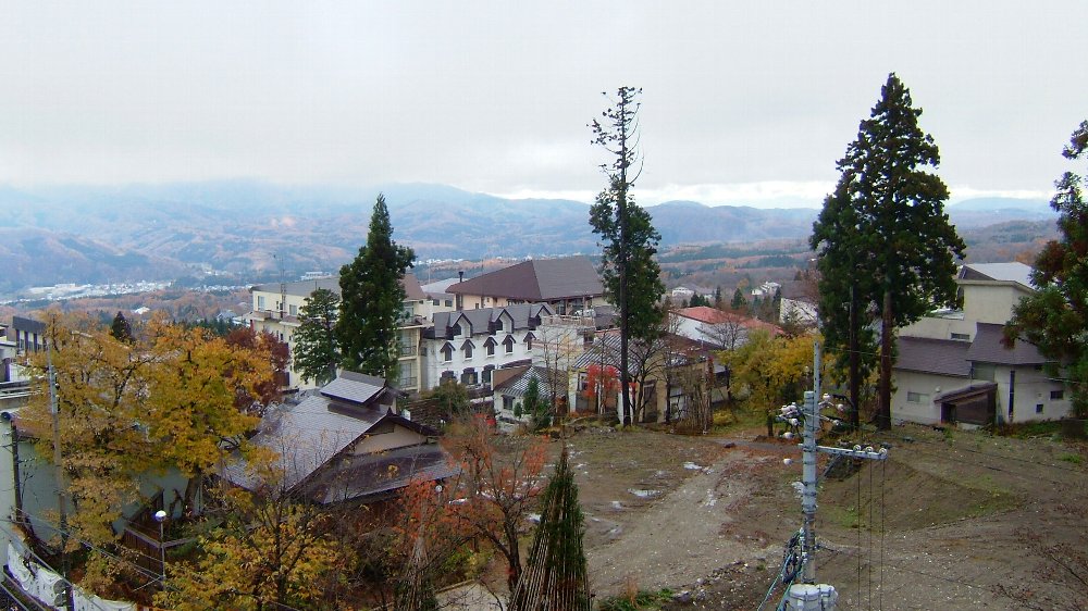 赤倉温泉「遠間旅館」から見たパノラマ！_e0065084_21402847.jpg