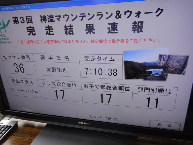 神流マウンテンラン&ウォーク大会 2011/11/05-06 _b0220886_2121317.jpg
