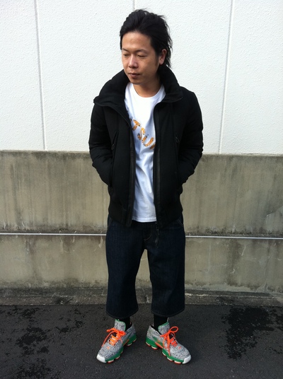 【USED】PICK UP ITEM!! －LORINZA－・DENIM CROPPED PANTS_a0158549_1225965.jpg