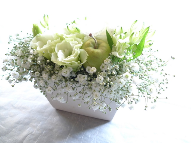 ご命日に カスミ草がお好きな方へ 札幌 花屋 Mell Flowers