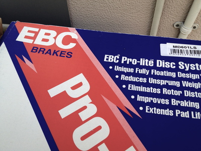 EBC ブレーキディスク MD601LS ボンネビル フロント 新品 ローター