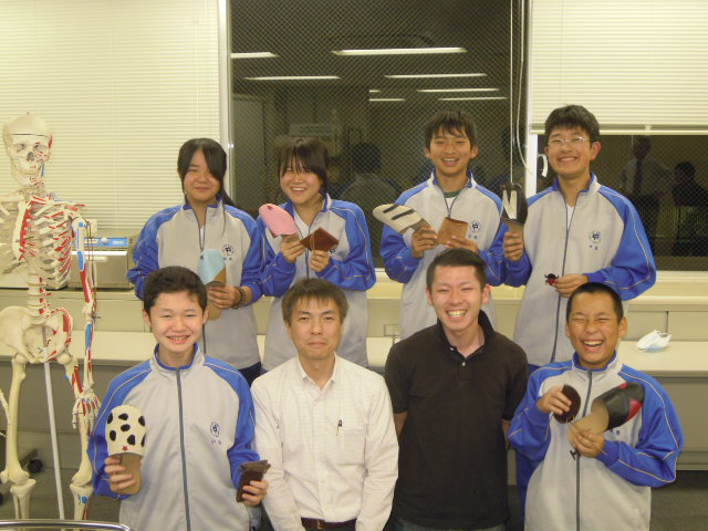 御徒町台東中学校の職場体験学習_b0206365_1952335.jpg