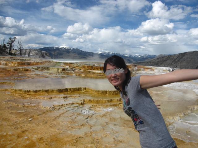 イエローストーン④：Mammoth Hot Springs_f0194826_18422328.jpg