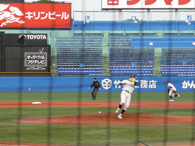 東農大（２部最下位）対順天堂大（３部優勝）　１１月１５日　東都大学野球入替戦　_b0166128_20464024.jpg