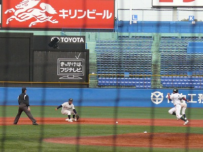 東農大（２部最下位）対順天堂大（３部優勝）　１１月１５日　東都大学野球入替戦　_b0166128_20473720.jpg