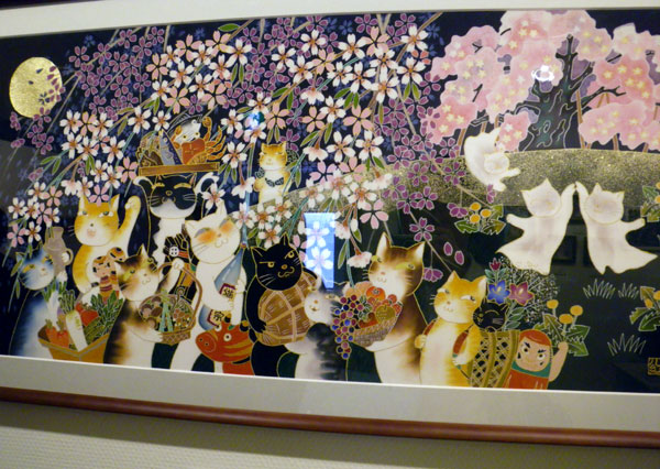 東京日帰り　十猫十色チャリティ猫だらけ展　（追記あり）　_a0136293_18435272.jpg