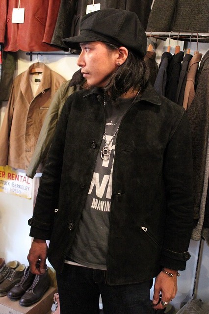 BAA COSTUM MFG \"SUEDE CAR COAT\"_d0121303_12553157.jpg