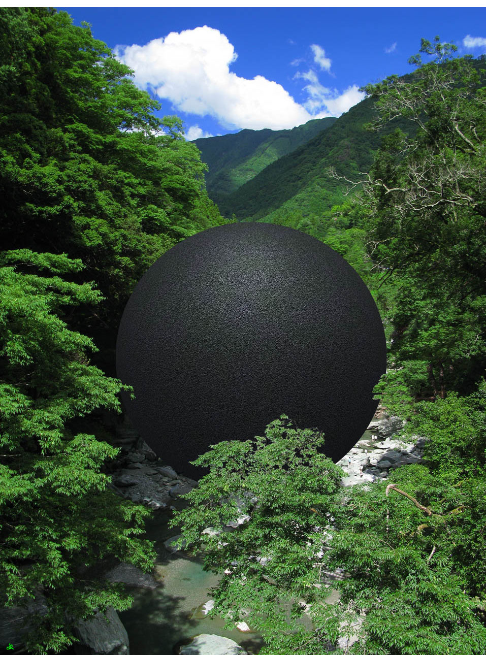 2107 渓 谷 11年作 高橋敏道展 2107 渓 谷 11年作 高橋敏道展