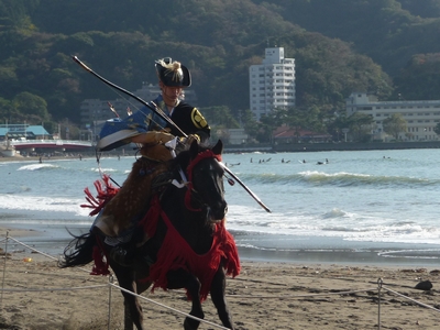 海岸で流鏑馬_d0150013_20173558.jpg