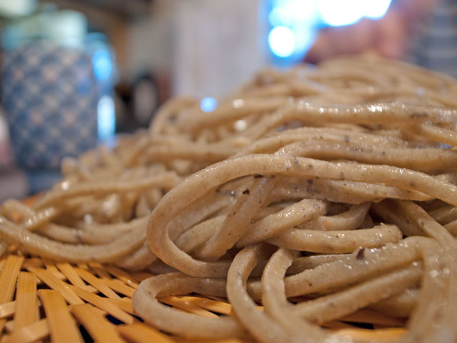 手打ちそば一喜 焼き鴨せいろ十割大盛り_a0016730_21314719.jpg