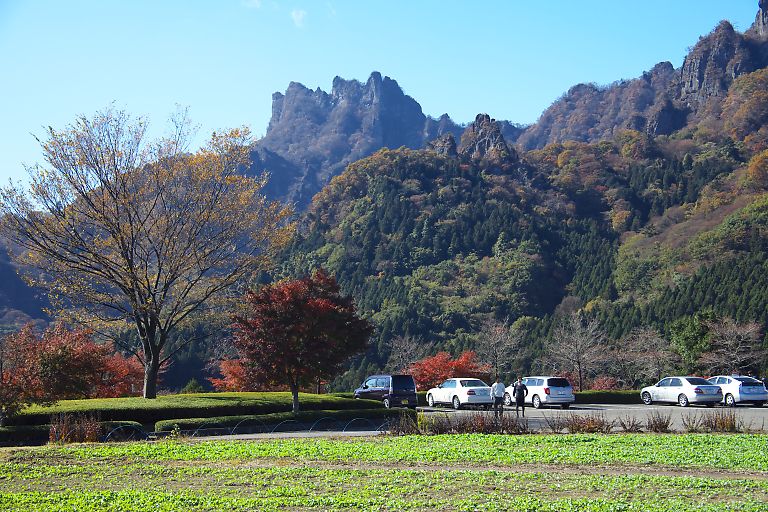 妙義山パノラマパーク 11月16日 軌跡 妙義山パノラマパーク 11月16日 軌跡