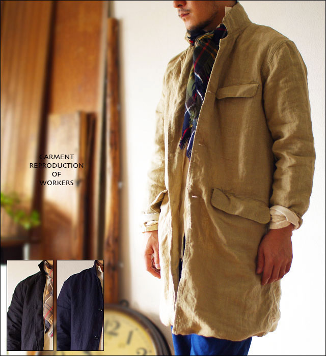 GARMENT REPRODUCTION OF WORKERS [ガーメント リプロダクション オブ ワーカーズ] ENGINEER COAT MEN\'S　_f0051306_161812.jpg