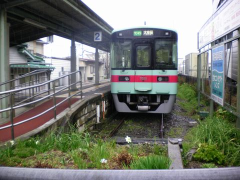 春の雨、そして年度末の列車　２（西鉄天神大牟田線／甘木線／太宰府線）_b0005281_22333784.jpg