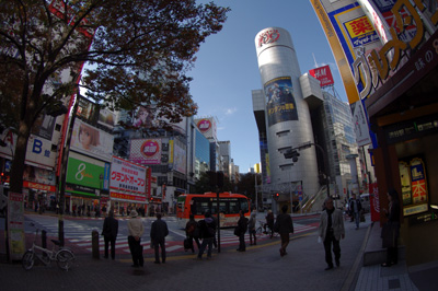 11月21日(月)今日の渋谷109前交差点_b0056983_1118135.jpg
