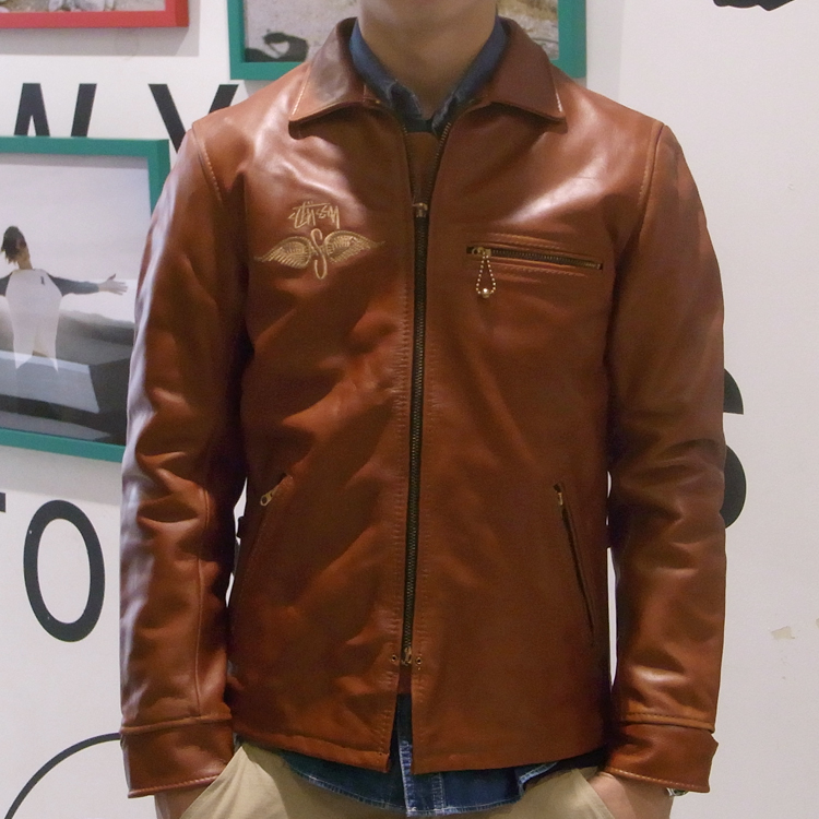  STUSSY x SCHOTT \"Leather Jacket\"_d0143381_1744846.jpg