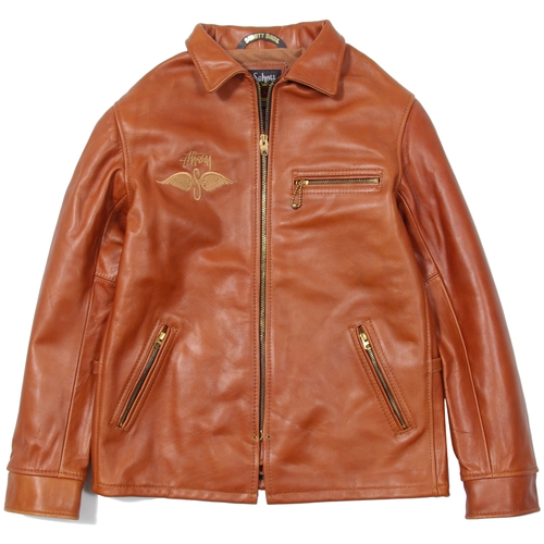  STUSSY x SCHOTT \"Leather Jacket\"_d0143381_1752653.jpg