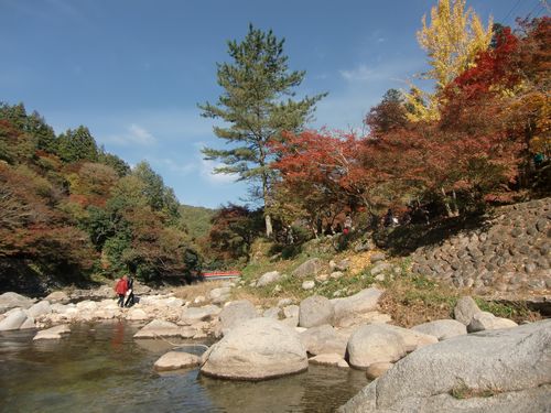 鶴仙渓と香嵐渓の紅葉・・・_f0040734_21135998.jpg
