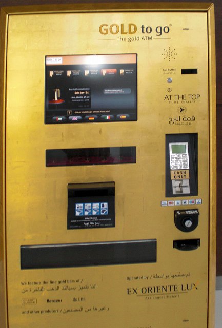 ゴールド自動販売機＊The Gold ATM_c0067690_18125339.jpg