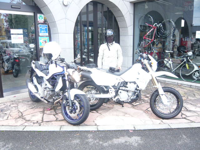 試走はバイクで！！_e0206847_10322581.jpg