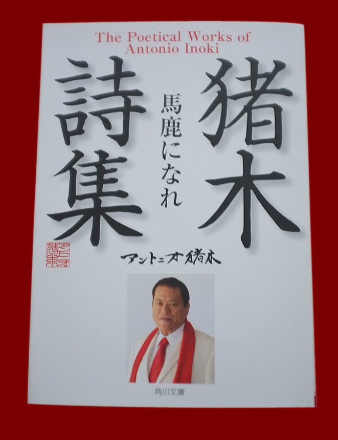 闘魂注入カレー　と　猪木詩集『馬鹿になれ』_f0034392_14423794.jpg