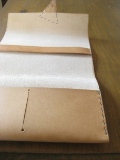 ヌメ革を使った手帳カバーのお教室 / dot melt_f0230912_161781.jpg