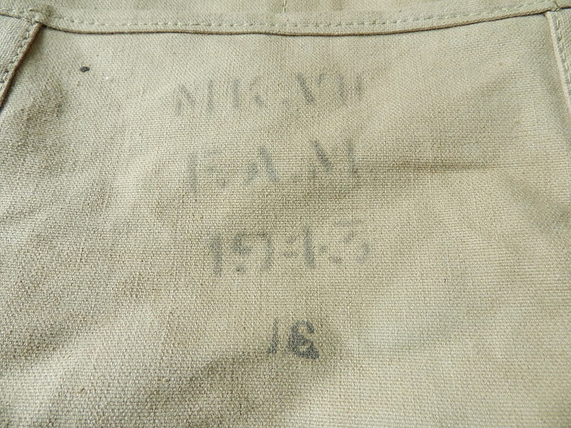 British army world war Ⅱcotton bag dead stock_f0226051_13132752.jpg