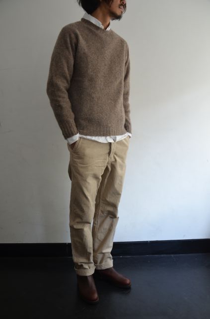 BRICK シェットランドウールニット_d0158579_16421887.jpg