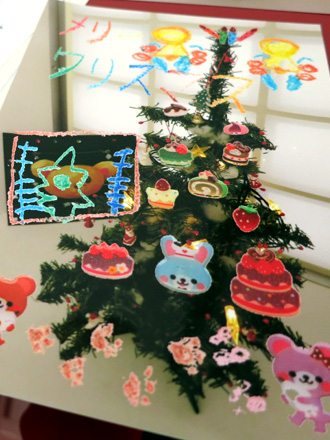 【PR】カラリオの「手書き合成」でクリスマスカードを作ったよ_c0060143_2032030.jpg