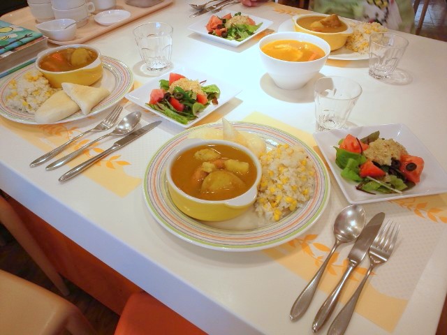 1Day レッスン　圧力鍋使いこなし術！スープカレーとふっくらナン_b0153550_20463961.jpg