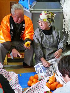 ころ柿作りと自然薯収穫体験 in 丸森町 ☆2日目_e0097615_14104262.jpg