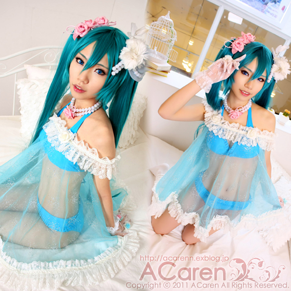 初音ミク シナモンロール コスプレ衣装 Ｍサイズ 美品 - コスプレ