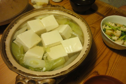 秋刀魚の塩焼き、回鍋肉、湯豆腐_f0054859_1514531.jpg