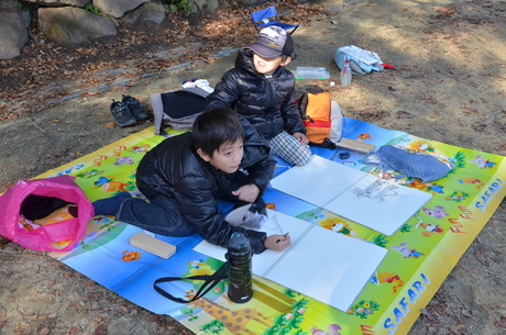 近場のスケッチ会 千葉城のアーカイブ!_c0131063_22451268.jpg
