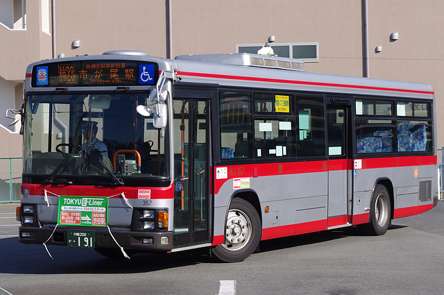 東急バス NJ357 : 旧路線バス車両アルバム