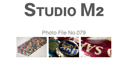 STUDIO M2 Photo File No.079「瓶の王冠」_a0002672_23293977.jpg