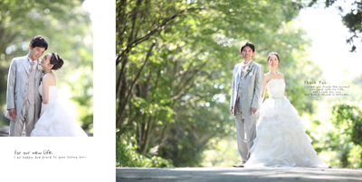 結婚式前撮り撮影　静岡　～緑のウェディングフォト☆～_a0174233_1847673.jpg