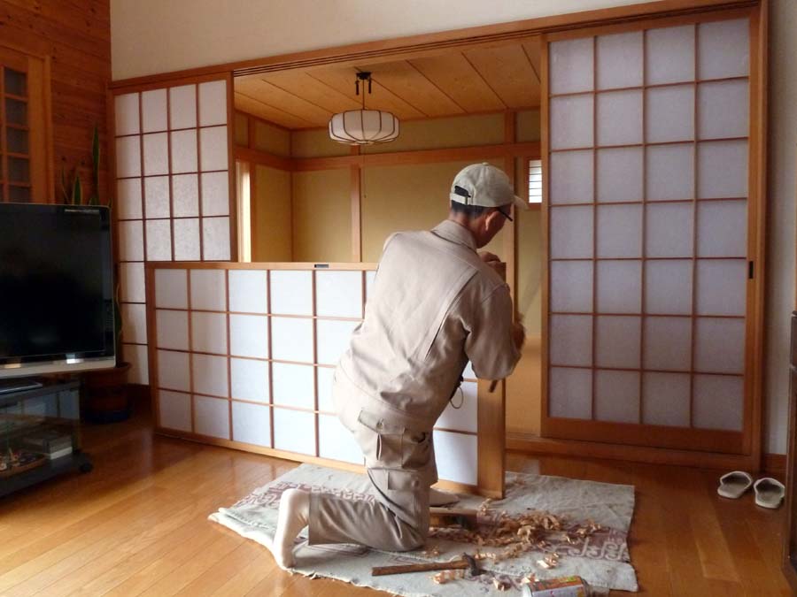 K様邸「建具調整」工事_f0150893_1545660.jpg