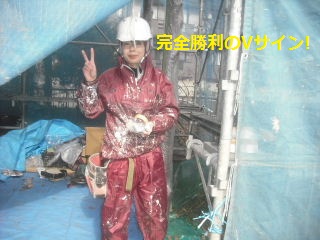 塗装工事5日目_f0031037_19542468.jpg