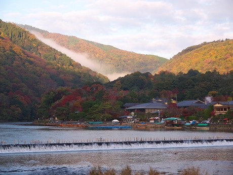 京の紅葉(1)嵐山_c0057946_19433637.jpg