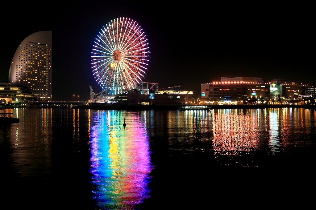 横浜みなとみらい 2011 12 01 更新 夕陽に魅せられて
