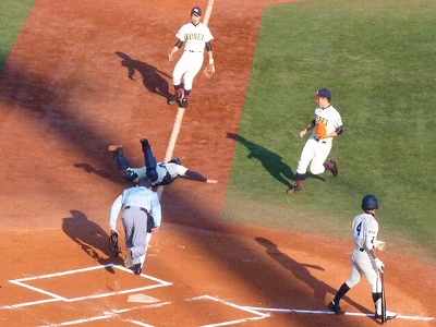 神村学園対光星学院 11月24日 第42回明治神宮大会_b0166128_11193984.jpg