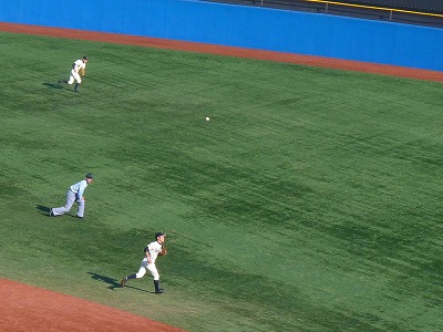 神村学園対光星学院　１１月２４日　第４２回明治神宮大会_b0166128_11414118.jpg