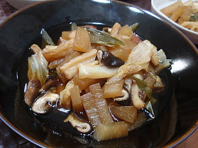 白菜と聖護院大根の簡単煮物（レシピ付）_c0027666_12223827.jpg