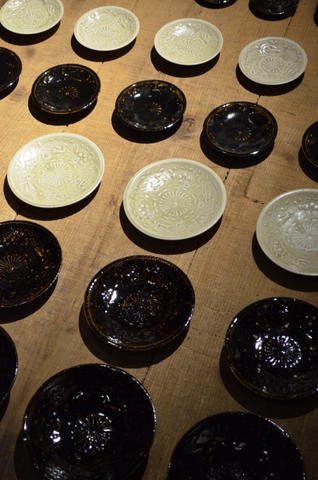 田村文宏 展 ~南海の器~ 前日_d0087761_1531029.jpg