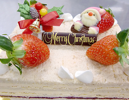 土佐山田にあるアンファン12ヵ月のクリスマスケーキ 高知食楽図鑑スタッフブログ
