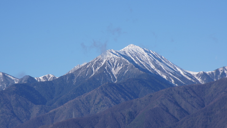 快晴の安曇野と常念岳_f0233414_20524250.jpg